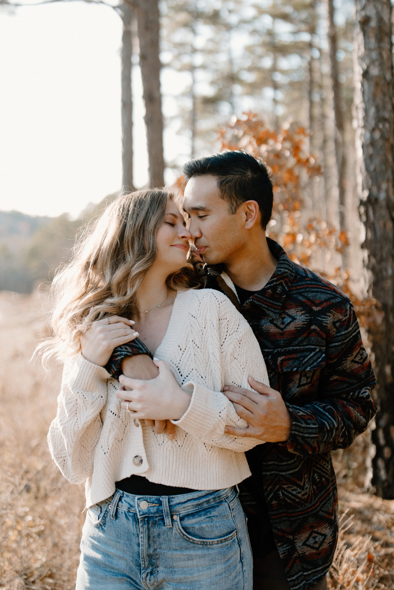 An Adventurous Engagement Session at Mount Magazine